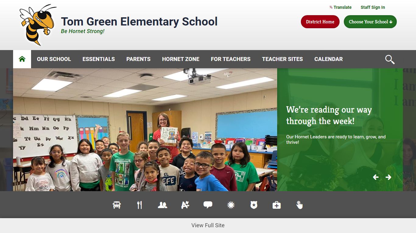 Green ES / Homepage - Hays CISD